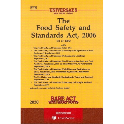 Universal's Bare Act on The Food Safety and Standards Act, 2006 [FSSAI]